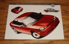 Original 1995 Plymouth Neon Sedan Sales Sheet Brochure 95