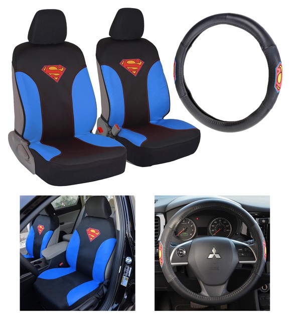 superman seat covers