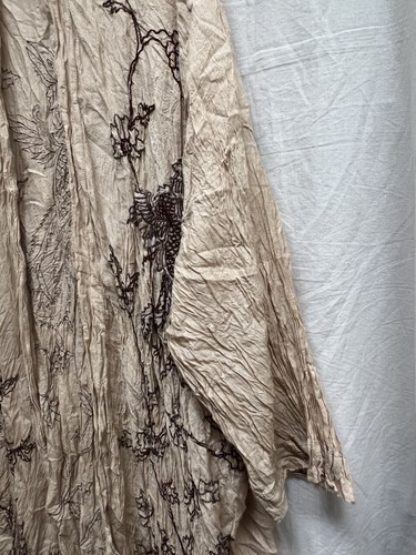 Magnolia Pearl raw silk dragon kimono OOAK - Picture 3 of 13