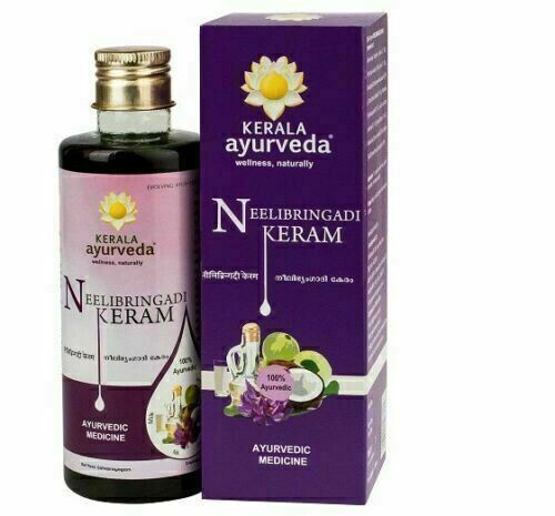 Kerala Ayurveda NEELIBRINGADI KERAM 200ml + Free Ship - Picture 1 of 2