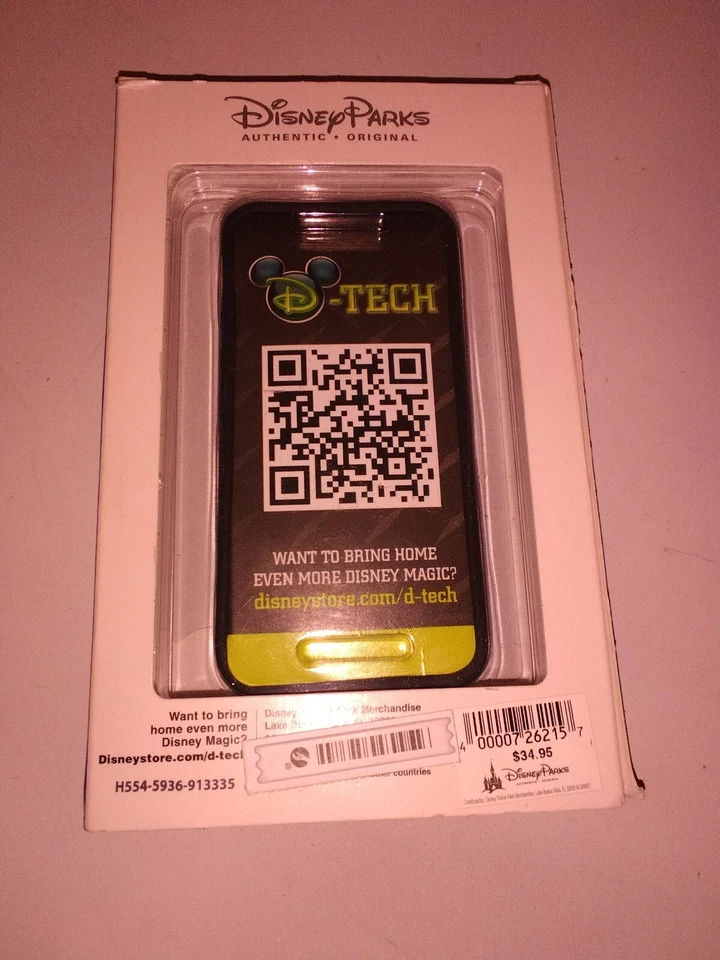  Funda Walt Disney Parks iPhone 5 con protector de pantalla y paño de limpieza nueva en caja Foto 2 de 2