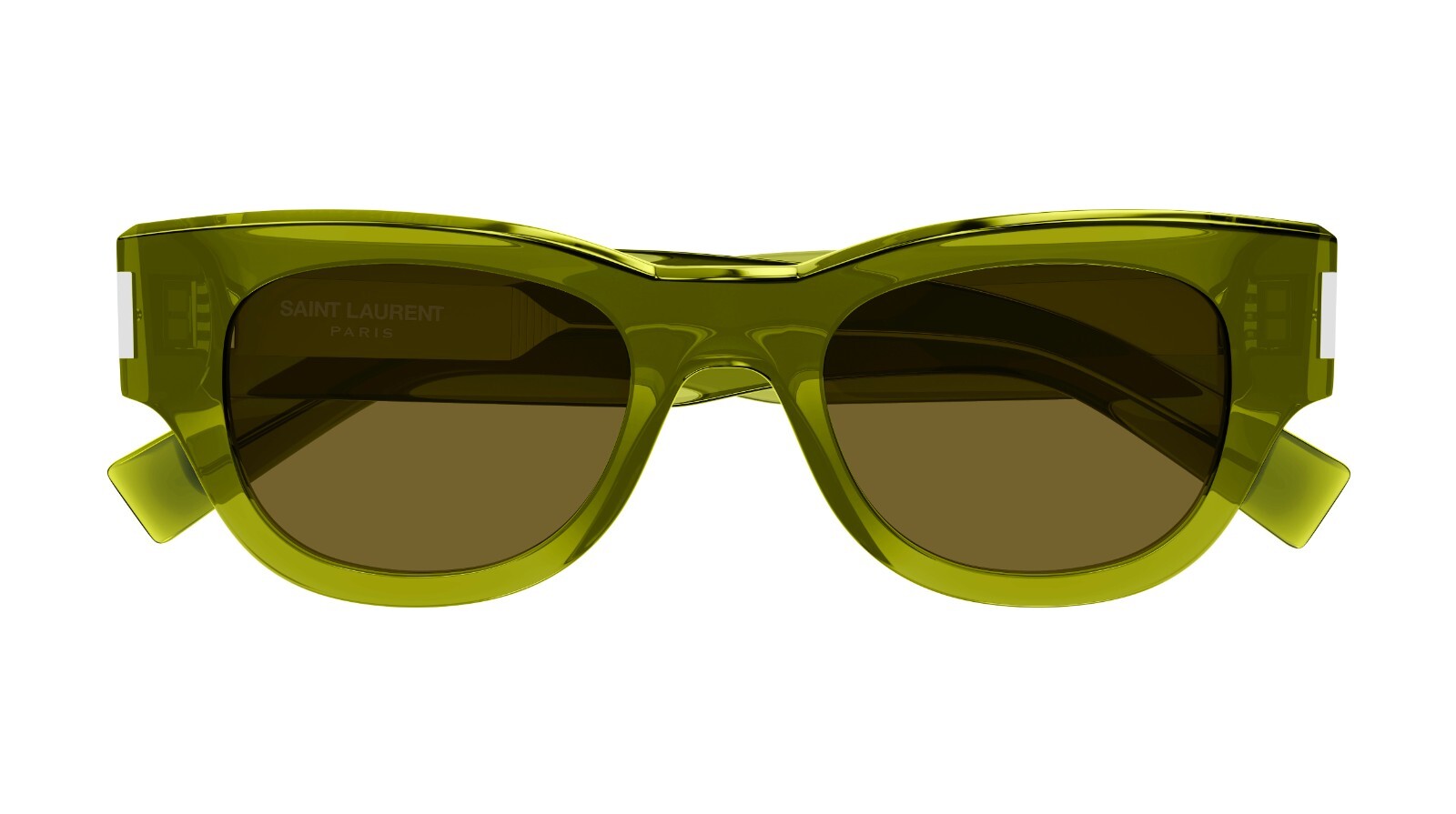Saint Laurent SL 573 Green/Brown (006) Sunglasses 889652437217 | eBay