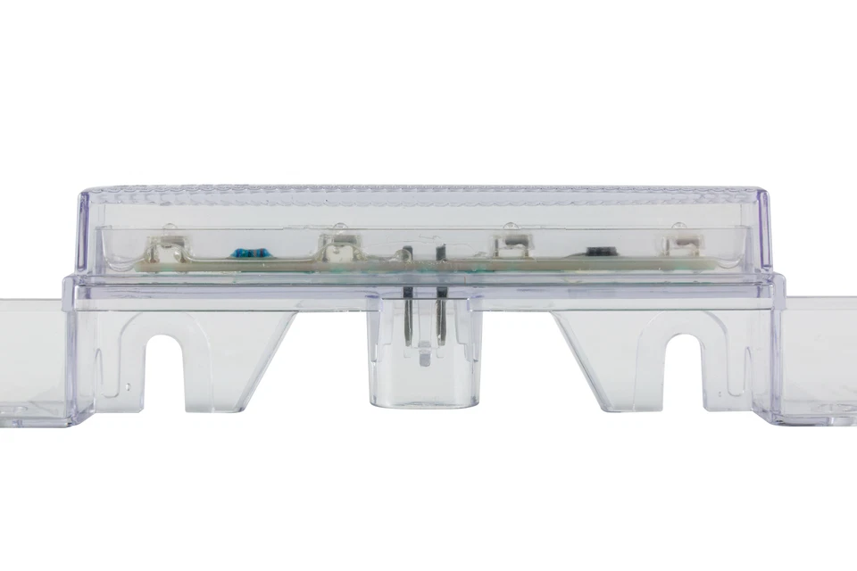 Luzes indicadoras de teto de cabine LED âmbar lente transparente 5X adequadas para caminhão Volvo VNM/VNL 03-up - Imagem 4 de 4