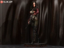 Anna Valerious Van Helsing resin scale model kit unpainted 3d print