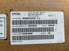 (Pack of 180) B32926C3475K / B32926C3475KN1 EPCOS / TDK
