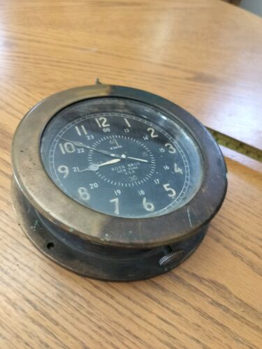 Vintage US Navy Ship Clock