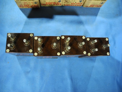 (4) RARE ancien support cristal TEMCO TYPE AR5W BAKEALITE (NEUF EN BOITE !) - Photo 5/6