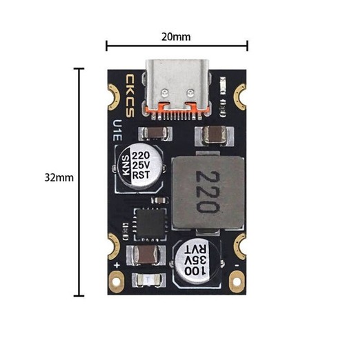 PD65W Schnelllademodul Typ-C. USB-Schnittstelle Schnellladegerät 5V 9V 12V 20#lk - Afbeelding 3 van 12