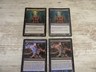 4x FOIL Black Discard - 2x Mind Red 2x Delirium Skeins - 8th Edition Dissension