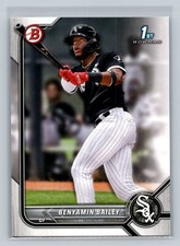 Benyamin Bailey 2022 Bowman #BP-8 Prospects Chicago White Sox C47