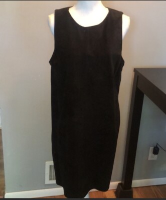 Danier Sleeveless Black Leather Dress Size Large | eBay Danier Sleeveless Black Leather Dress Size Large | eBay