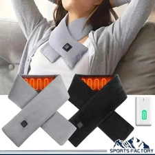 Neck Heating Pad Heated Scarf Electric Far Infrared Cordless Warmer Power Bank