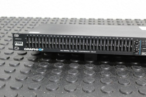 Sabine GRQ3121 Dual Channel 31 Band Graphic EQ FBX Compressor & Delay FREE S&H - Picture 3 of 6
