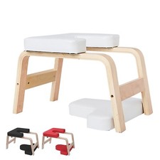 Yoga Kopfstandhocker Yogahocker Yogastuhl Kopfstand Holz Yoga-Hocker Abnehmbar