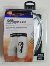 Shock Doctor Core Compression Short w/ Bioflex Cup  Men's Small / Cup Size Large
