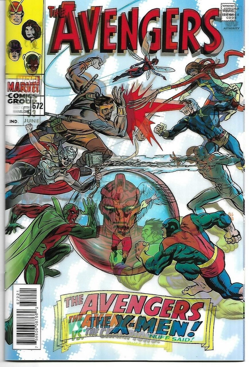 アベンジャーズ　マーベルナウ1〜12 アメコミリーフ マーベル AVENGERS (2017) #672 ALLRED LH VAR LEG (MARVEL 2017) | eBay