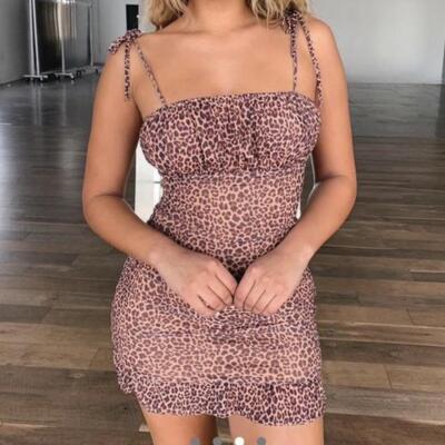 brown sports dress Tori Lightweight Dress
