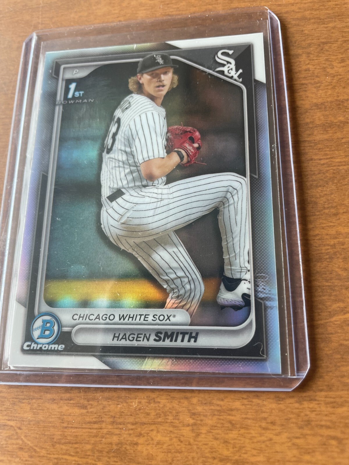 2024 Bowman Chrome Refractor Rookie Hagen Smith RC 1st Bowman Chicago White Sox