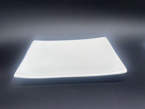 6 Maxwell & Williams WHITE BASICS Porcelain Salad/App Plates-Rectangle~EUC! - Picture 7 of 9