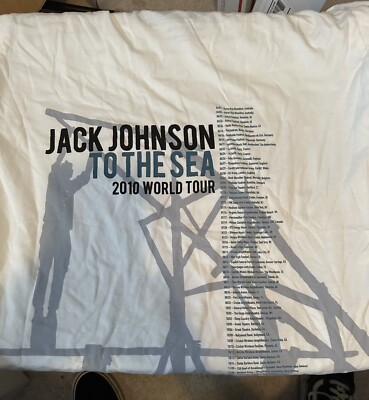 Jack Johnson 2010 Tour Local Crew シャツ Jack Johnson 2010 Tour Local Crew シャツ 2010 Jack Johnson