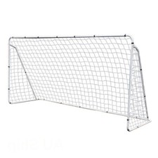 Soccer Goal Steel Net Steel Post Frame Backyard Football Training Set 12 x 6'