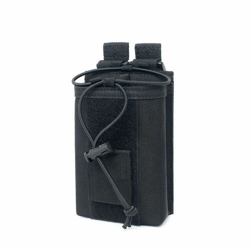 Tactical Molle Radio Walkie Talkie Interphone Holder Bag Military Magazine Pouch - Picture 7 of 16