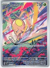 Pokemon Toedscool 201/198 NM Illustration Rare Scarlet & Violet Holo