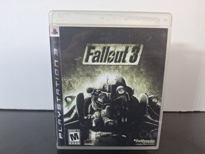 Fallout 3 Playstation 3 PS3 Video Game Complete w/Manual CIB Tested 