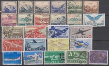 Flugzeuge Schweiz gestempelt ungebraucht 10136