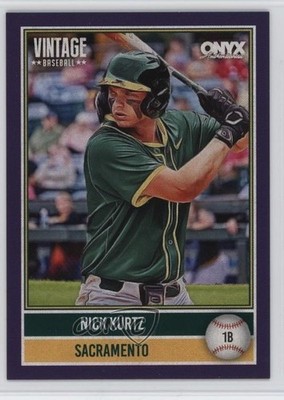2026 Onyx Vintage Purple 119/150 Nick Kurtz #OV-NIKU 0j81