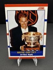 Wayne Gretzky #361 Score Art Ross Trophy NHL Hockey 1991-92 Los Angeles Kings