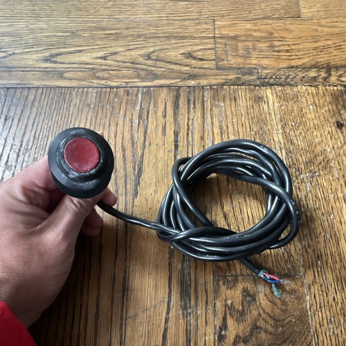 B&G Man Overboard MOB Emergency Push Button Switch w/Cable Marine