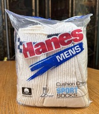 Hanes Men s Cushion Crew Socks 6-Pack