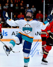 SARAH FILLIER autographed SIGNED NY NEW YORK SIRENS 8x10 