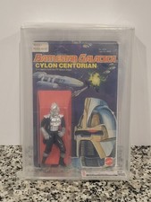Cylon Centurian 1978 BATTLESTAR GALACTICA Mattel SEALLED CAS Graded 80 UNPUNCHED