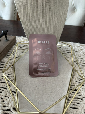 111Skin Harley St. London Rose Gold Illuminating Eye Mask-6 mL-New