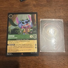 Lorcana Stitch Oversize Foil 89/204 DE Die Tintenlande Neu