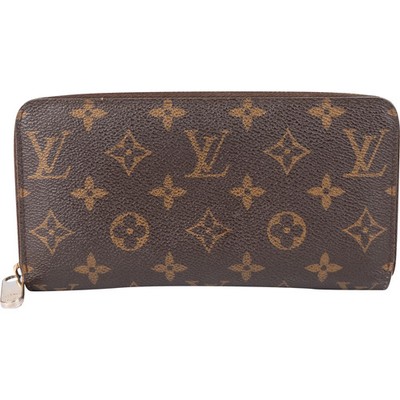 Louis Vuitton Canvas Monogram Zippy Wallet Portemonnaie Geldbörse