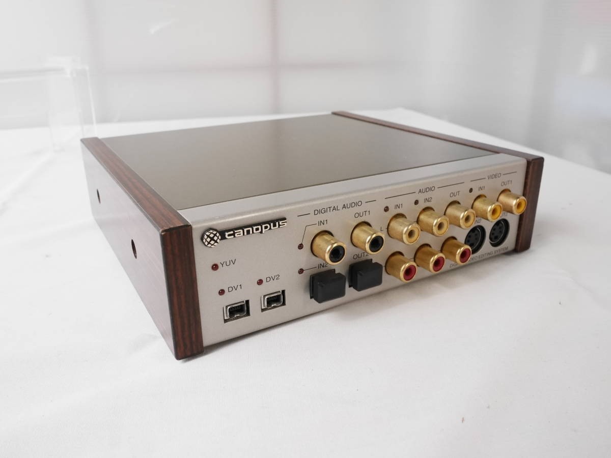 Canopus DV nonlinear editing system and rendering engine DVRex-M1