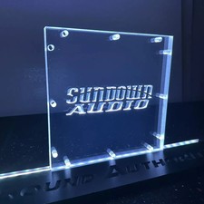 Sound Authority Plexiglass - 3/4" X 8" X 8" Engraved Acrylic Window For Sub Box