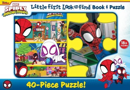 Disney Junior Marvel Spidey And His Amazing Friends: Little First Look And Find Book & Puzzle Pi Kids - Image 5