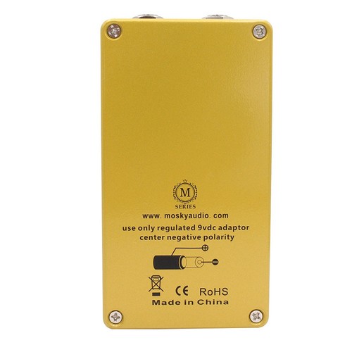 Pedale per chitarra effetti giallo boost/overdrive CLIPPING MODES - Foto 4 di 12