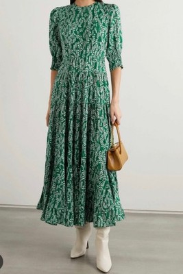 Rixo London Kristen tiered midi maxi Lily of the valley floral dress