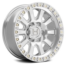 Hostile H138 Crawler Wheels 17x9 -12 5x127 78.1 Machined Rims Set Of 4