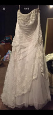 size 22 wedding dress used