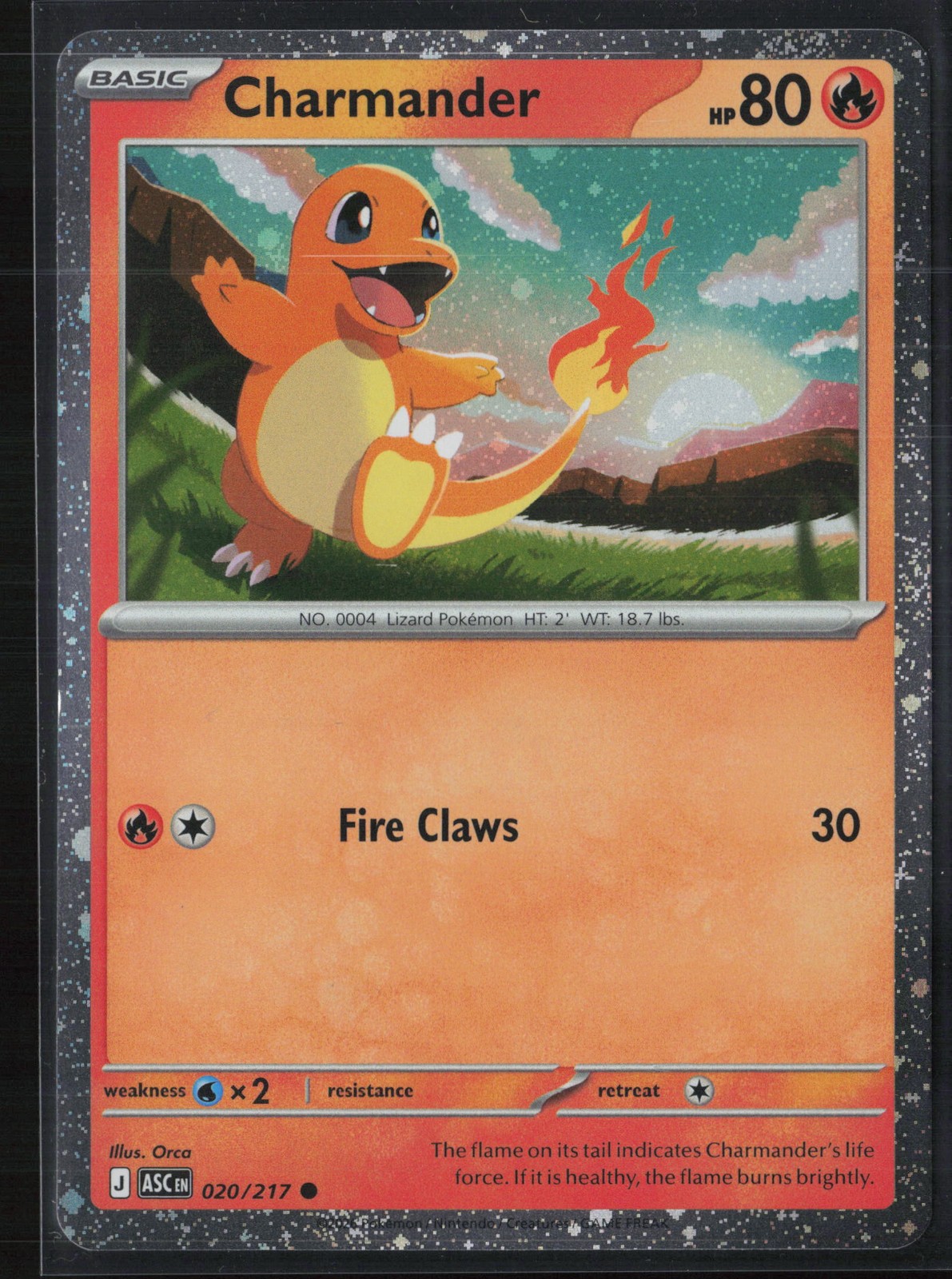 charmander new pokemon card CardCHARMANDER-(001/032) (CL) Japanese PSA10 Fandom Tokyo RarityPromo Hit Points60 HP Fire Heat Tackle Pokemon Black White Legendary Treasures