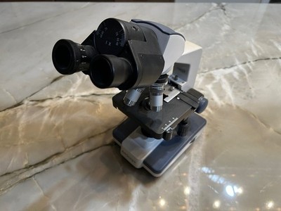 Amscope B120C 40X-2500X Binocular Compound LED Microscope MISSING PARTS