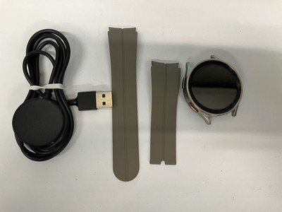 Read* Samsung Galaxy Watch 5 Pro 45mm WiFi Gray Silicone band ~m1879