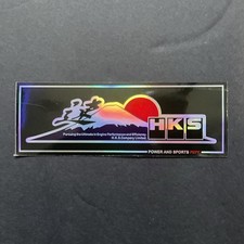Jdm Sunset Holographic Vinyl Sticker Jdm Drift Racing Decal 4
