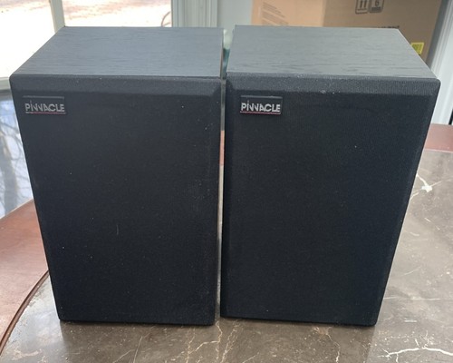 One Pair Of Pinnacle PN2+ Speakers -Tested- Work Great- Nice Condition!